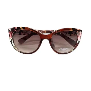 Lentes de Sol  Floreado Oscuro