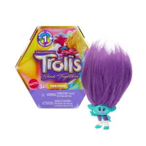 Trolls Pom Poms Personaje Bruce Coleccionables