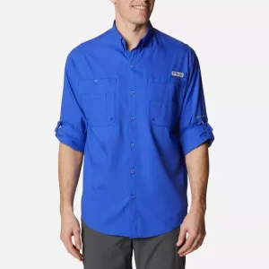 Camisa Talla M Bahama II Columbia Azulino